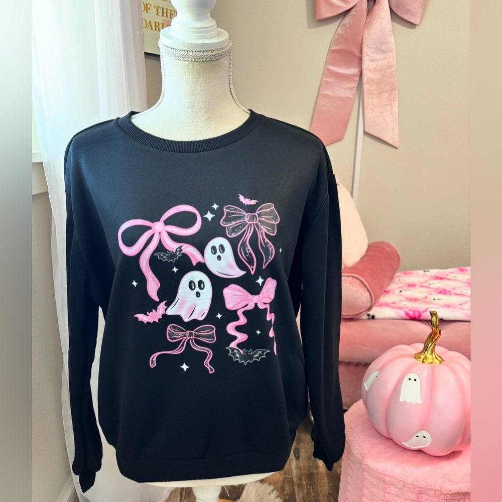 Custom made Ghost & Bows Sweater
